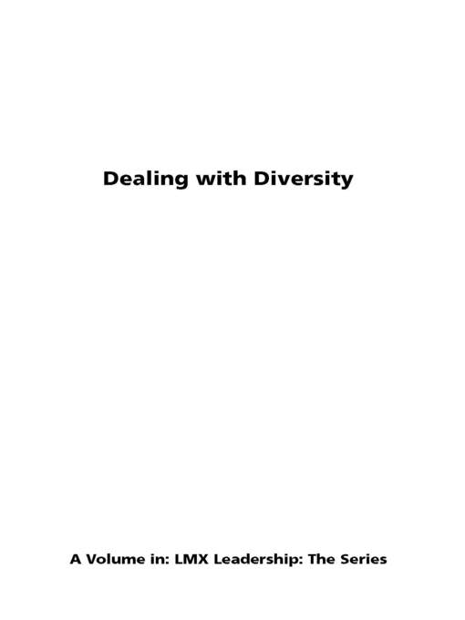 Title details for Dealing with Diversity by George B. Graen - Available